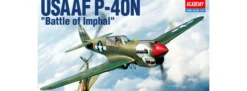 ACADEMY 12341 Curtiss P-40N USAAF Battle of Imphal | Flugzeug Bausatz 1:48