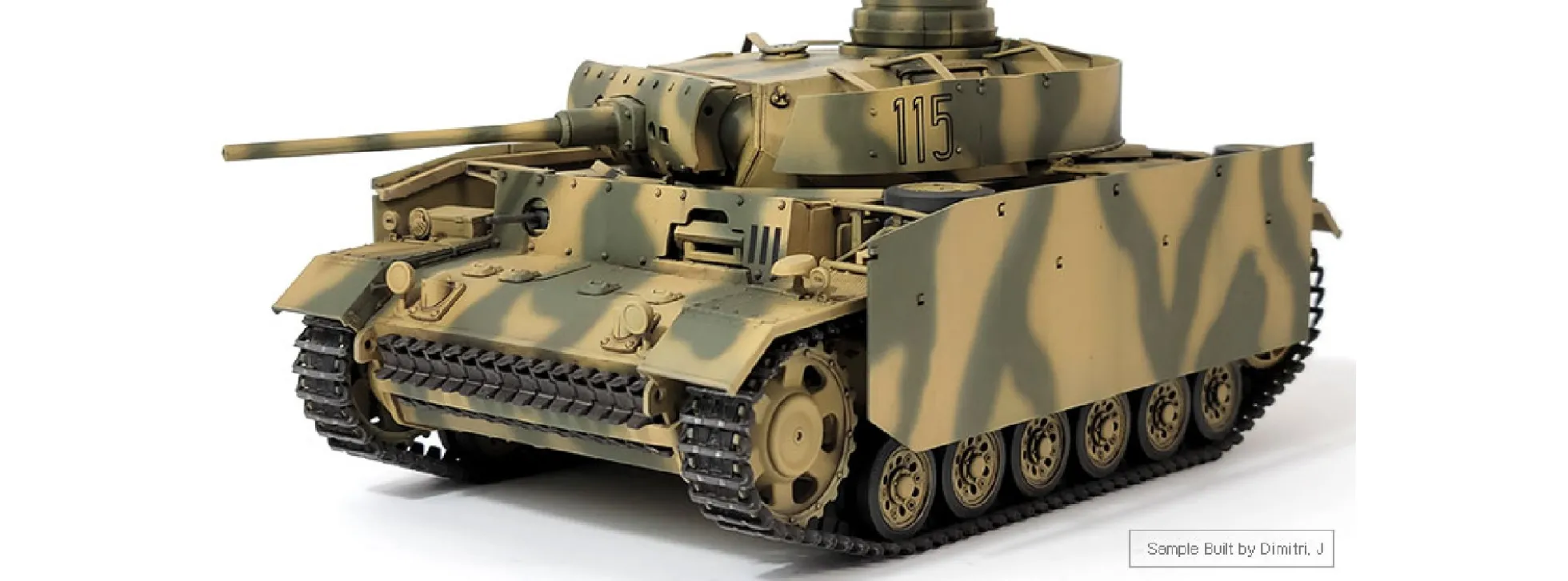 ACADEMY 13545 Deutscher Panzer III Ausf. L Schlacht um Kursk | Panzer Bausatz 1:35