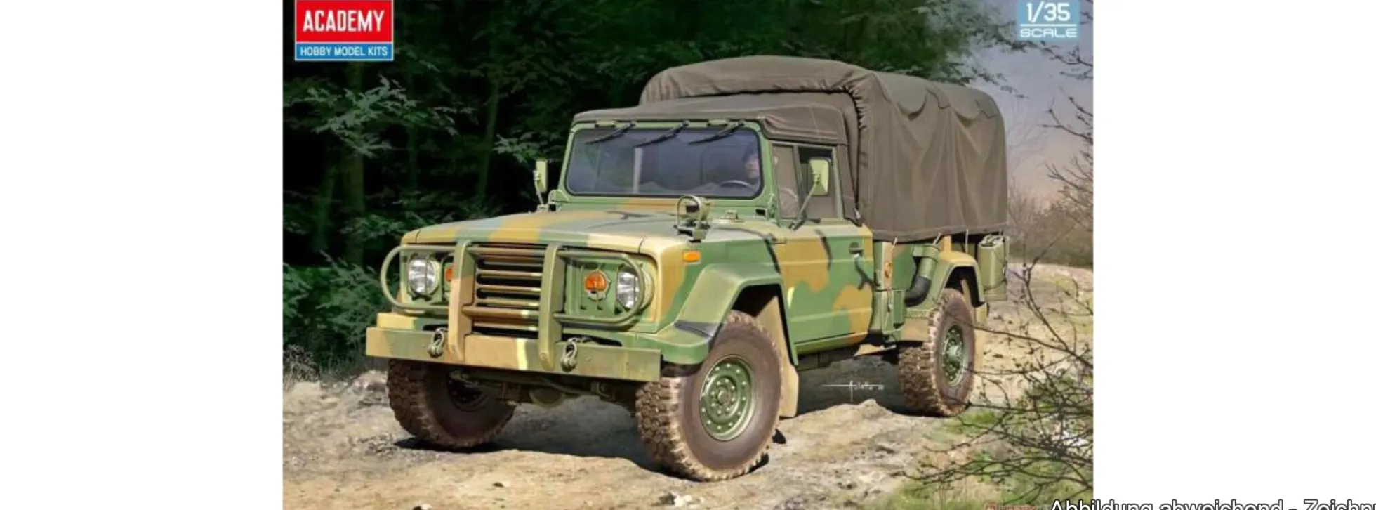 ACADEMY 13551 R.O.K. Army K311A1 | Geländewagen Bausatz 1:35