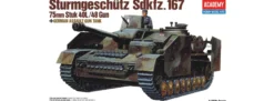 ACADEMY 13235 Sturmgeschütz Sd.Kfz. 167 + StuK 40L | Militär Bausatz 1:35