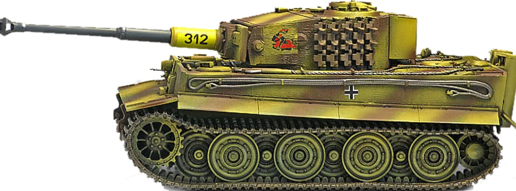 ACADEMY 13314 Tiger I Late Version | Militär Bausatz 1:35