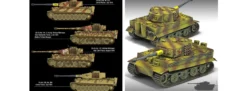 ACADEMY 13314 Tiger I Late Version | Militär Bausatz 1:35