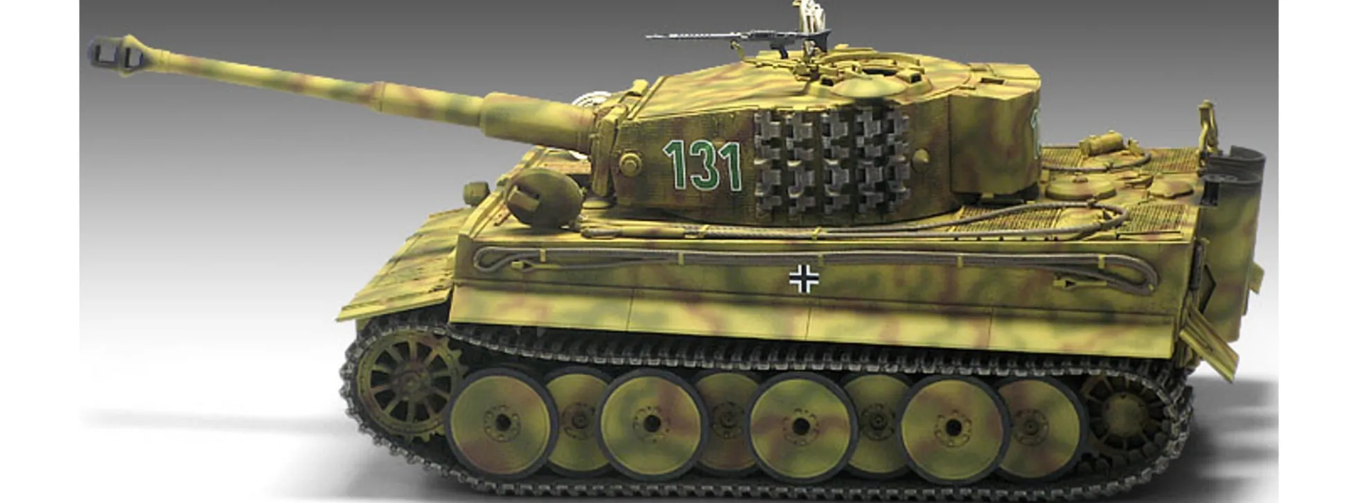 ACADEMY 13287 Tiger I Mid Production | Militär Bausatz 1:35
