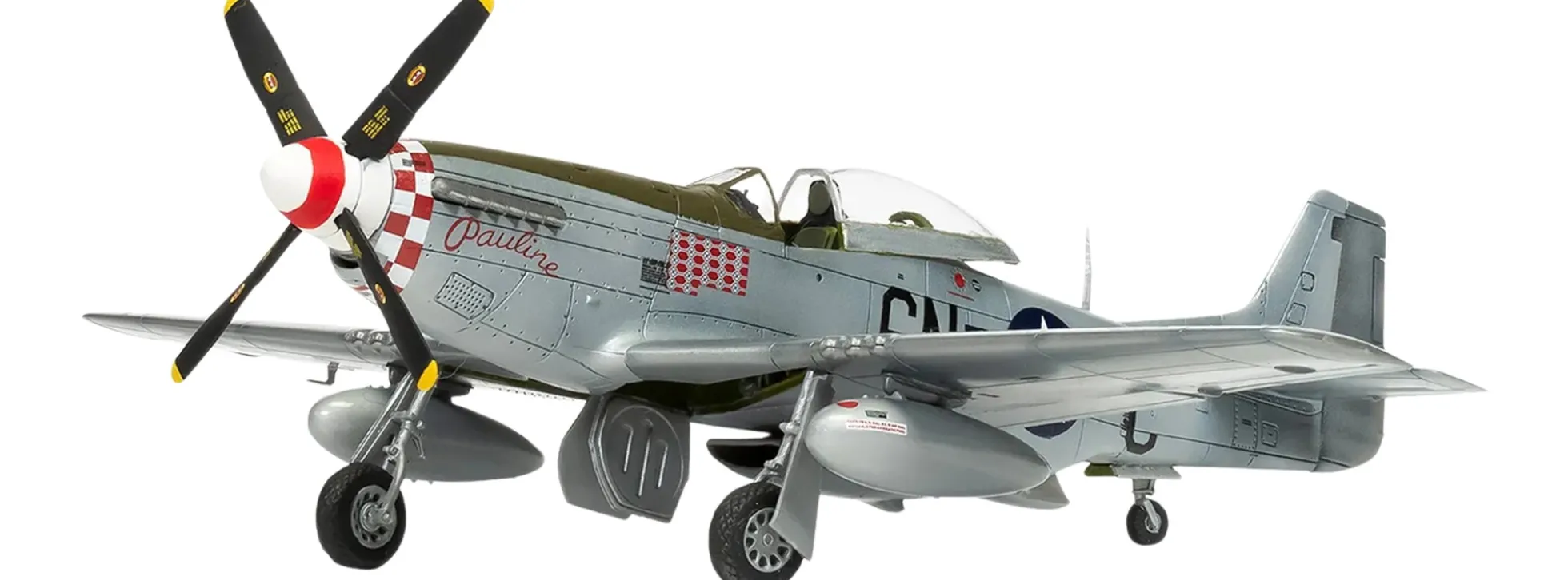 Airfix A01004B North American P-51D Mustang | Flugzeug Bausatz 1:72