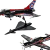 Airfix A40003 Eurofighter Typhoon FGR.4 mit Shorts Tucano T.1 | Twin Pack | Flugzeug Bausatz 1:72