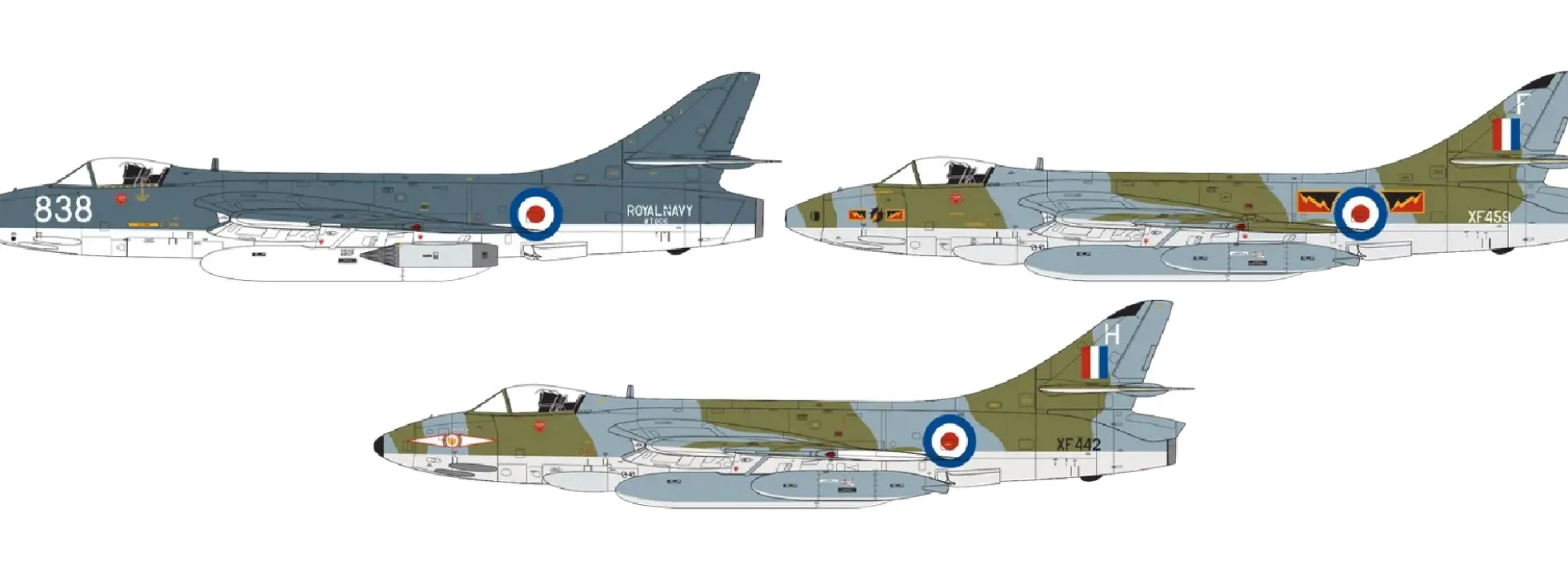Airfix A09192 Hawker Hunter FGA.9 FR.10 GA.11 | Flugzeug Bausatz 1:48