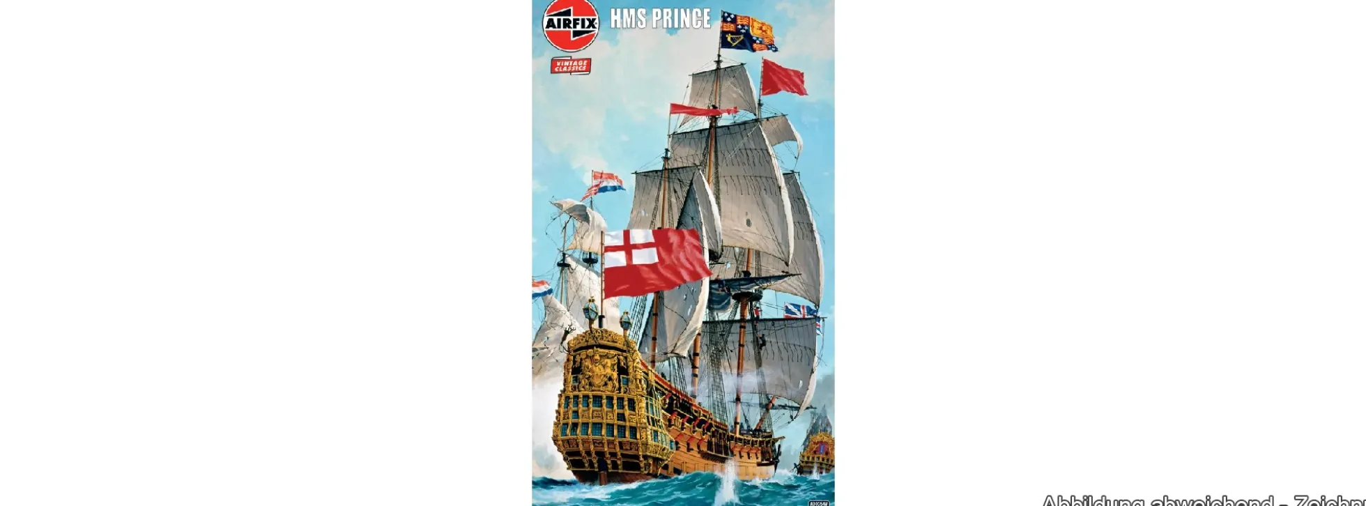 Airfix A09254V HMS Prince Linienschiff | Schiff Bausatz 1:180
