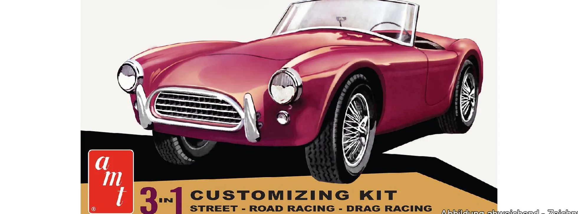 AMT AMT1319 Shelby Cobra 289 | Auto Bausatz 1:25