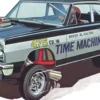 AMT 1302 Chevy Chevelle AWB Time Machine | Auto Bausatz 1:25