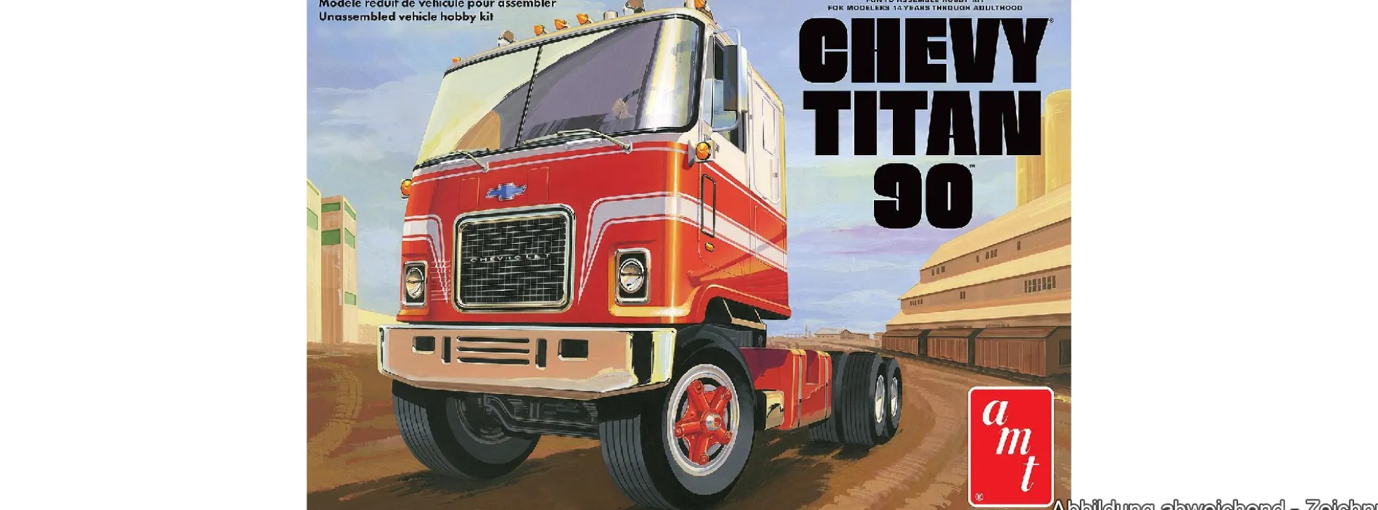 AMT 1417 Chevy Titan 90 | LKW Bausatz 1:25