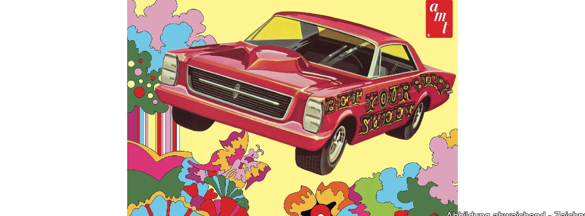 AMT 1393 1966 Ford Galaxie Sweet Bippy | Auto Bausatz 1:25