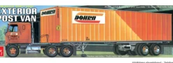 AMT 1357 Fruehauf Exterior Post Trailer Dohrn | LKW-Auflieger Bausatz 1:25