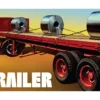 AMT 1399 Fruehauf Tieflader | Anhänger Bausatz 1:25
