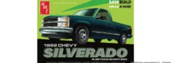 AMT 1408M 1992 Chevrolet Silverado Kurzbett Pickup | Auto Bausatz 1:25