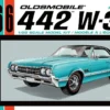 AMT 1432M 1966er Olds 442 Hardtop | Auto Bausatz 1:25