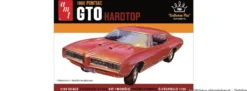 AMT 1411M 1968 Pontiac GTO Hardtop | Auto Bausatz 1:25