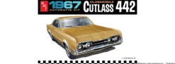 AMT 1365 1967 Oldsmobile Cutlass 442 | Auto Bausatz 1:25