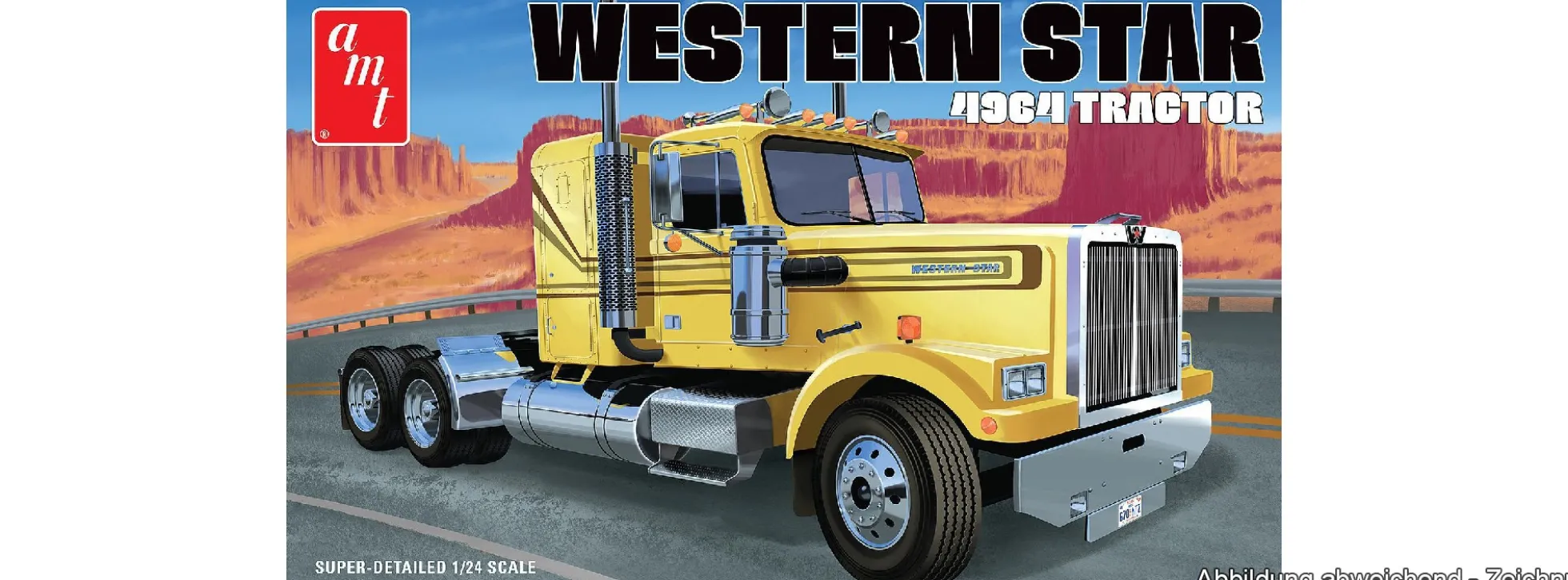 AMT 1300 Western Star 4964 Sattelzug | LKW Bausatz 1:24