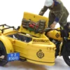Artitec 10.398 ANWB Pannenhilfe Motorrad Beiwagen mit Figuren | Motorrad Bausatz 1:87