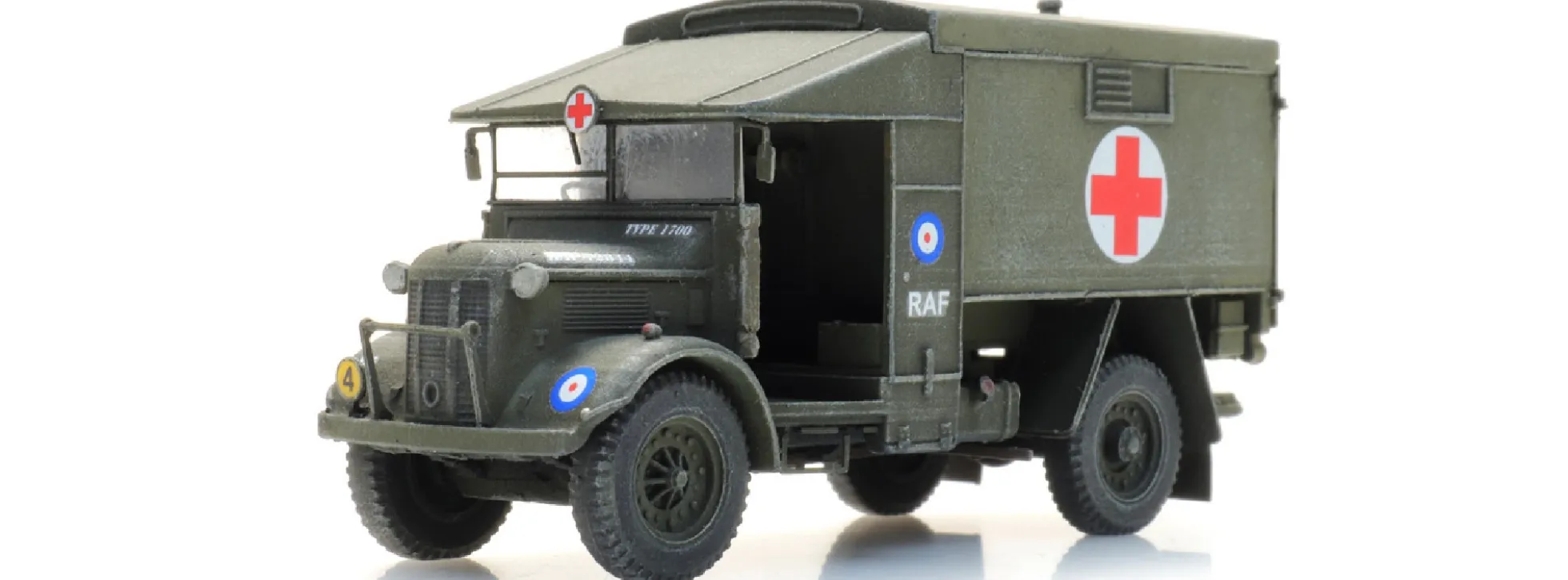 Artitec 6870499 Austin K2 Ambulance RAF | Militärmodell 1:87