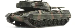 Artitec 6870050 BRD Leopard 1A1-A2 Flecktarn Bundeswehr Eisenbahntransport | Panzermodell 1:87