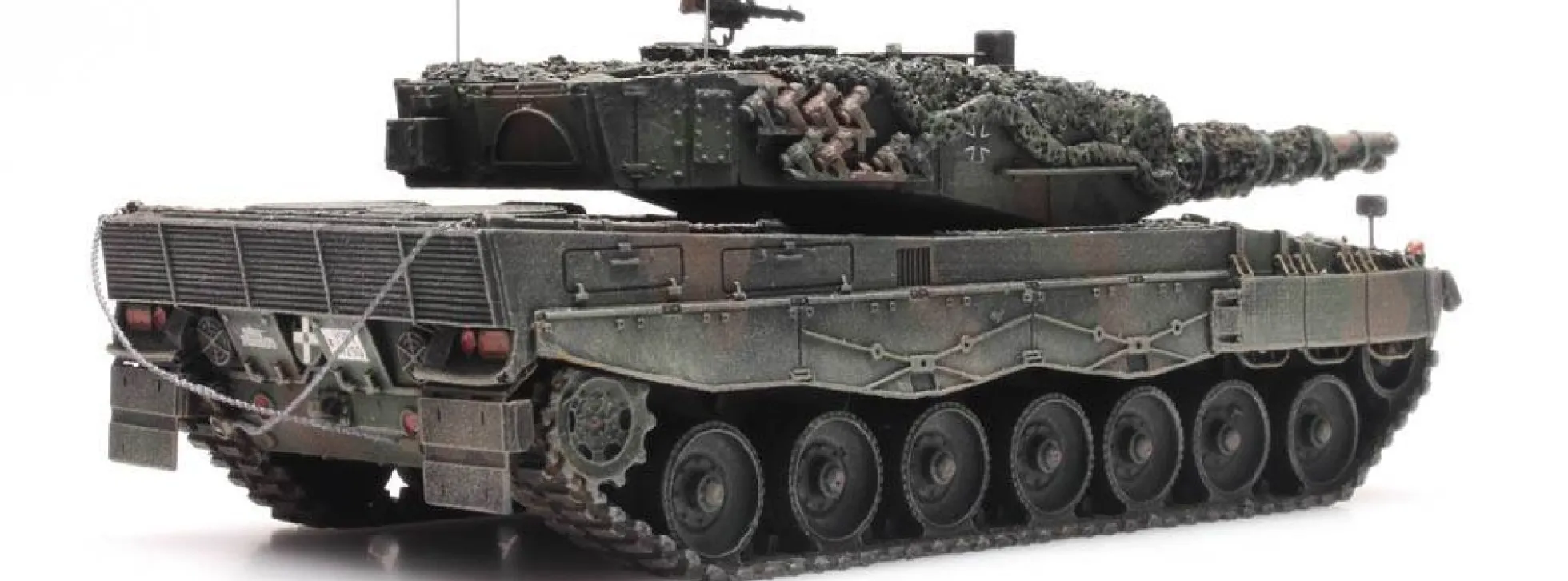 Artitec 6870110 BRD Leopard 2A4 BW Fleckentarnung Gefechtsklar | Panzermodell 1:87