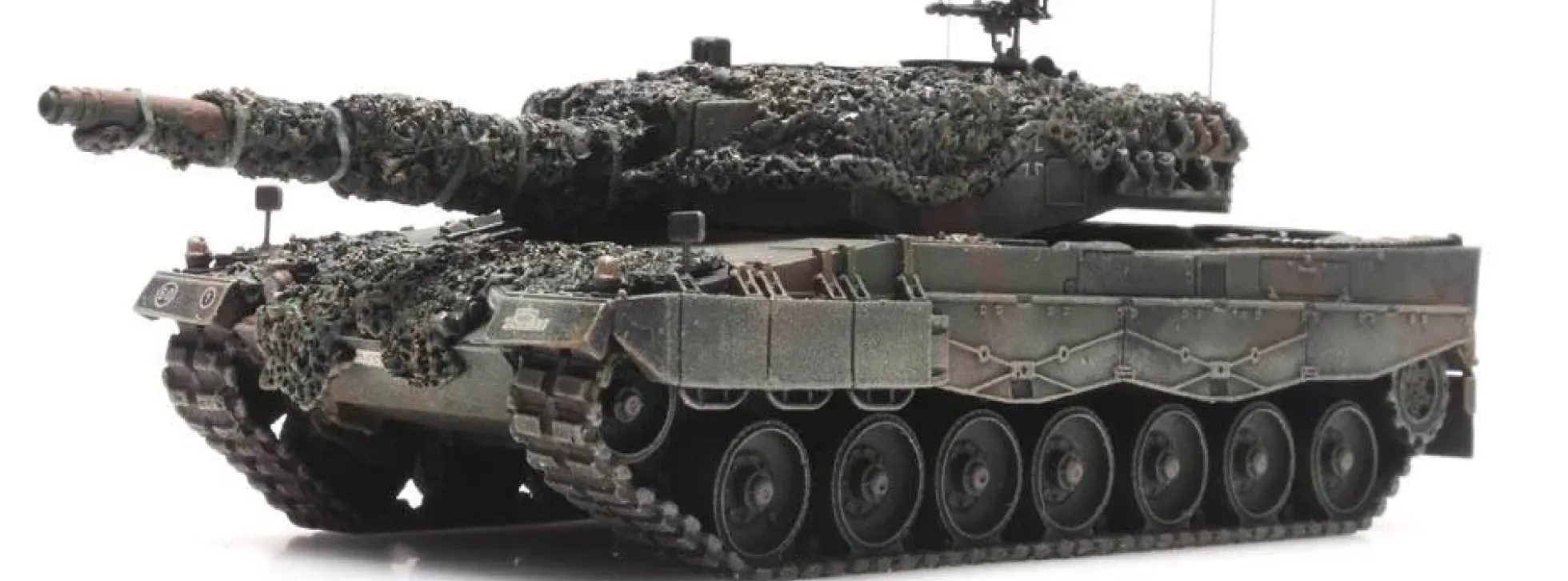 Artitec 6870110 BRD Leopard 2A4 BW Fleckentarnung Gefechtsklar | Panzermodell 1:87