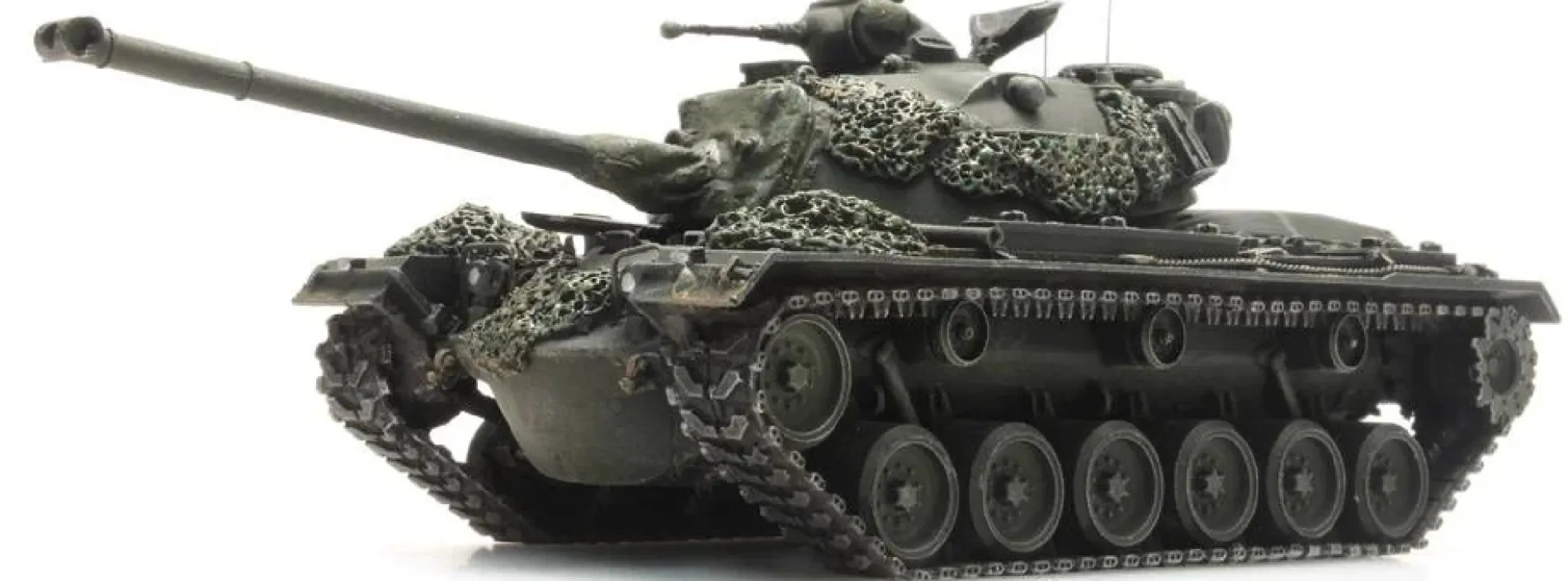 Artitec 6870056 BRD M48A2 Gefechtsklar gelboliv Bundeswehr | Panzermodell 1:87