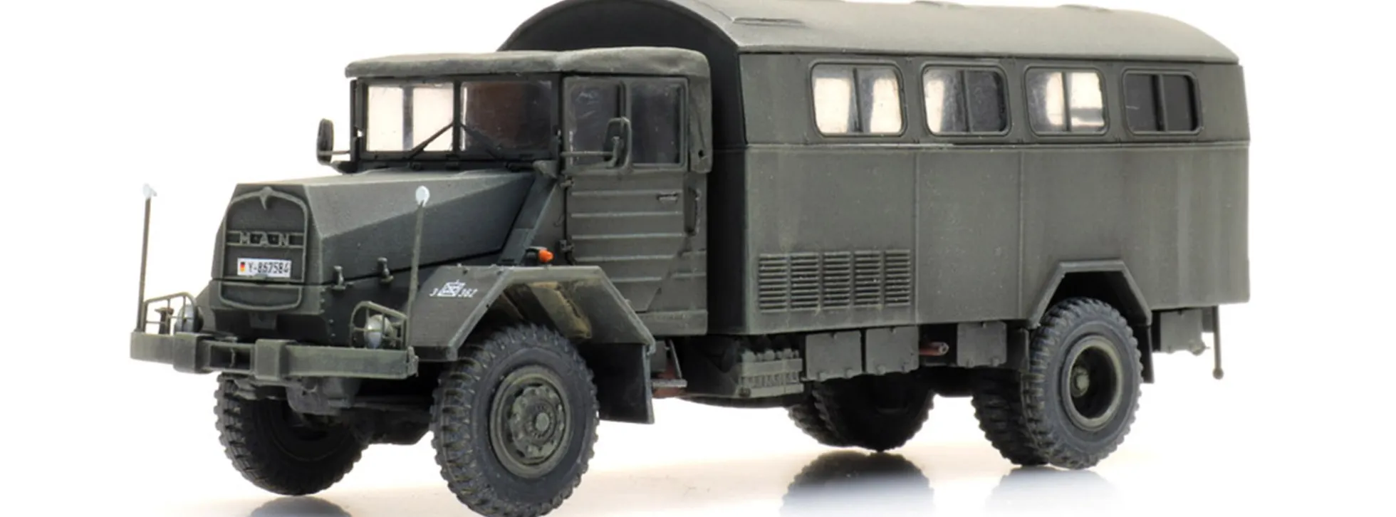 Artitec 6870418 BRD MAN 630 L2 A Feldküchenfahrzeug | Militärmodell 1:87