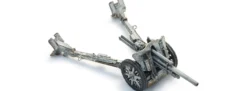 Artitec 6870747 10,5cm LeFH 18 Winter in Stellung | Militärmodell 1:87