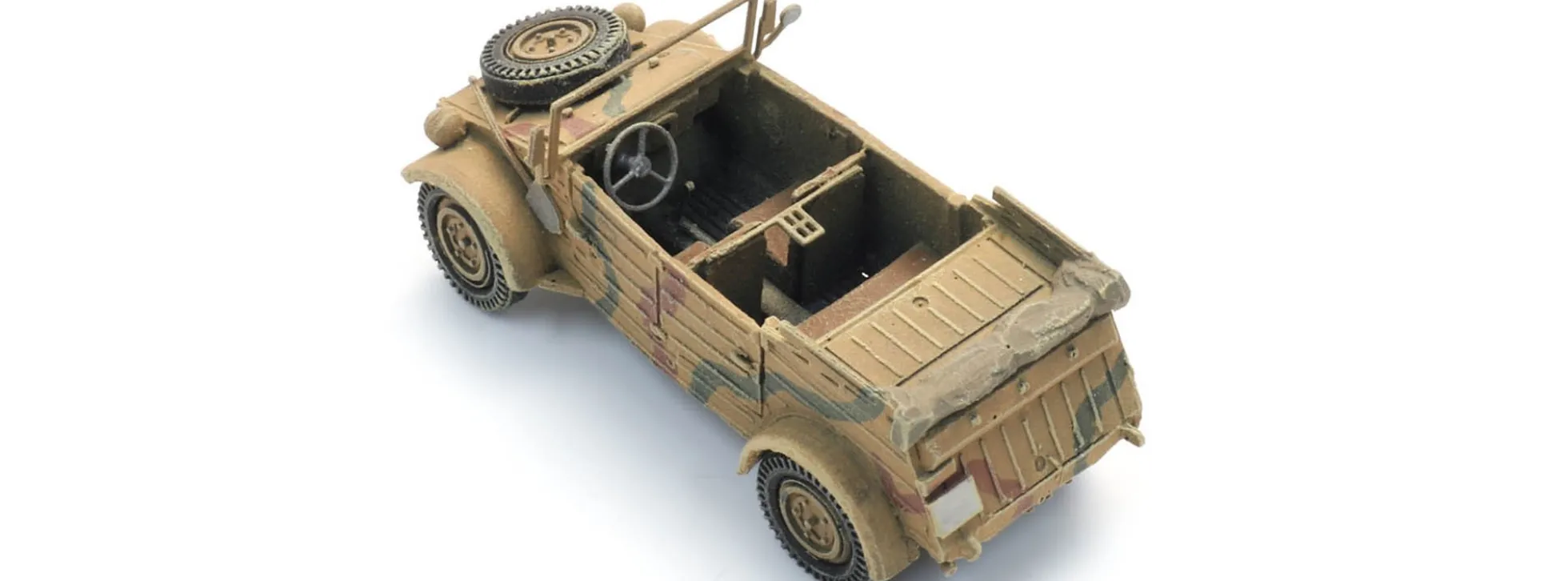 Artitec 387.77-CM WM Kübelwagen VW82 Tarnung | Militärmodell 1:87