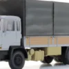 Artitec 487.051.15 DAF Kipp-Fahrerhaus Kab A Pritschen-LKW mit Plane grau | LKW-Modell 1:87