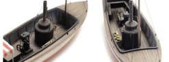 Artitec 387.460 Dampfbarkasse African Queen 109mm | Schiffsmodell 1:87