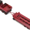 Artitec 387.430 Diamond T Lkw mit Anhänger rot | LKW-Modell 1:87