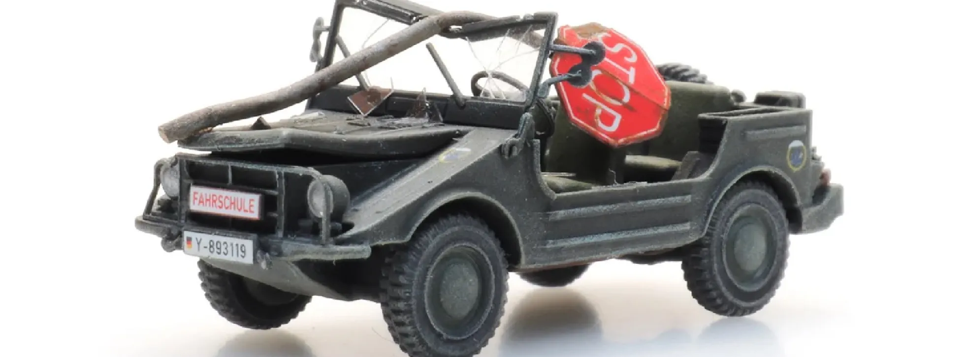Artitec 487.601.07 DKW Munga Fahrschule | RIP-Series | Modellauto 1:87