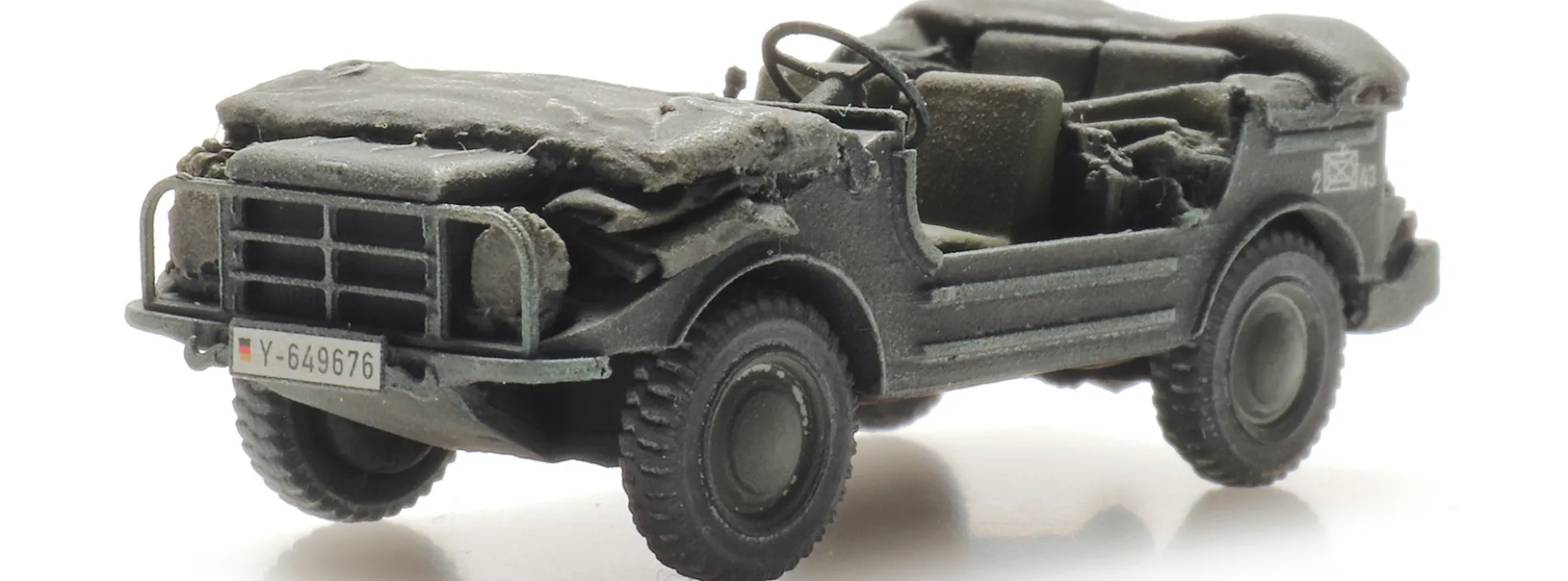Artitec 6870445 DKW Munga F91/4 gefechtsklar | Militärmodell 1:87