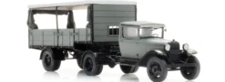 Artitec 387.664 Ford Model AA mit Sattelauflieger - grau | LKW-Modell 1:87