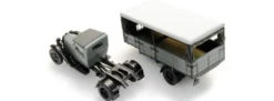 Artitec 387.664 Ford Model AA mit Sattelauflieger - grau | LKW-Modell 1:87