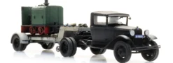 Artitec 387.556 Ford Model AA Sattelauflieger mit Deutz Feldbahnlok | LKW-Modell 1:87