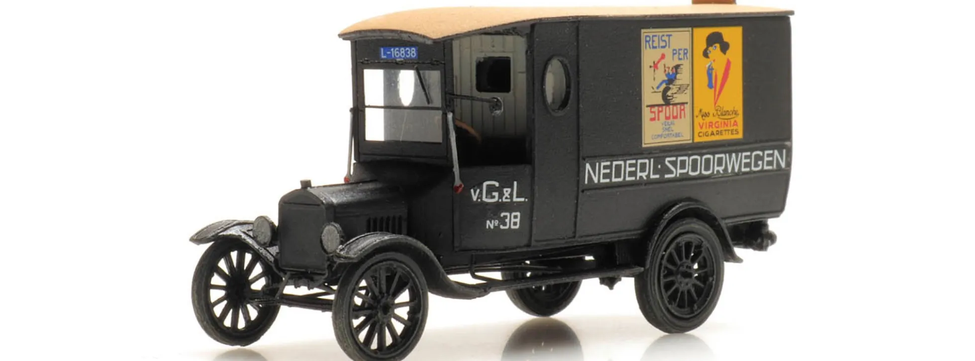 Artitec 387.466 Ford Model TT Niederländische Eisenbahnen | LKW-Modell 1:87