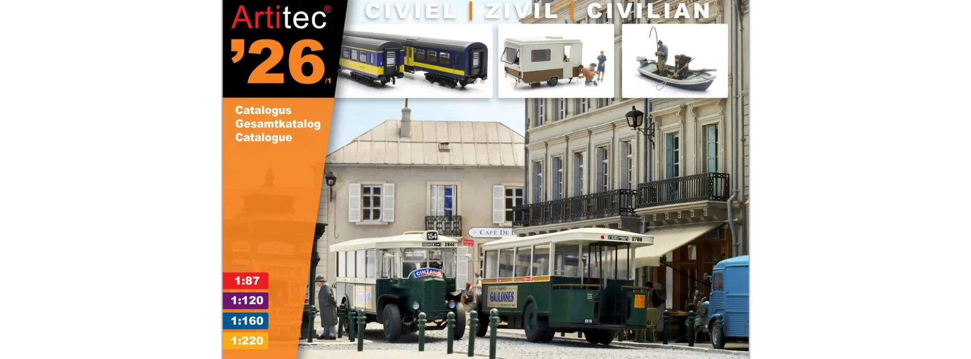 Artitec 012 Gesamtkatalog Zivil 2026 | DE/NL/EN