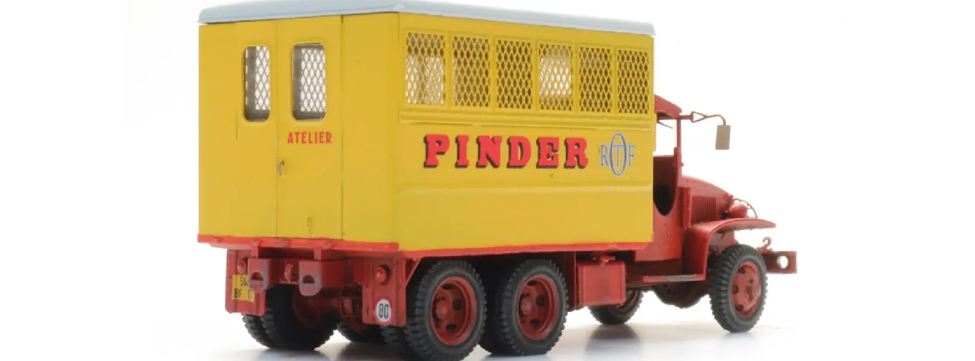 Artitec 387.613 GMC CCKW-353 Zirkus Pinder | LKW-Modell 1:87