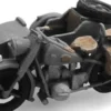 Artitec 387.44-GR WM BMW R75 mit Beiwagen grau | Militärmodell 1:87
