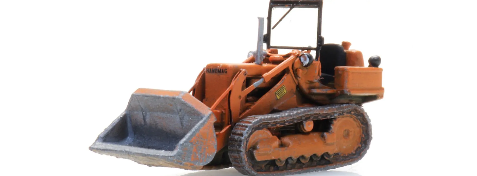 Artitec 316.115 Hanomag K5 Laderaupe offen | Baumaschinenmodell 1:160
