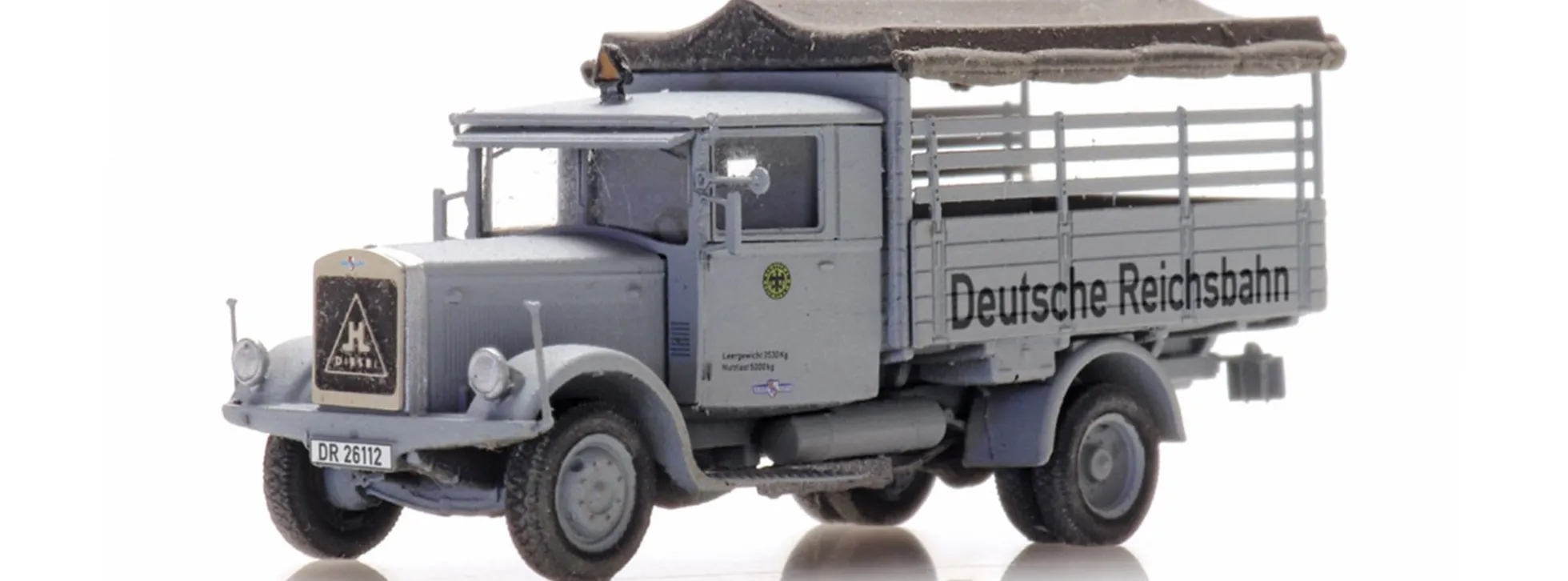Artitec 316.093 Hansa Lloyd Merkur Deutsche Reichsbahn | LKW-Modell 1:160