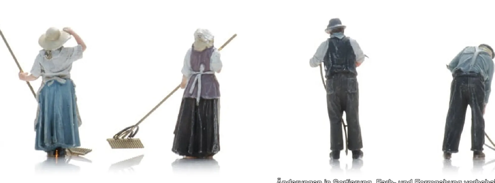 Artitec 5720019 Heuernte mit Sense | 4 Stück | Figuren 1:72