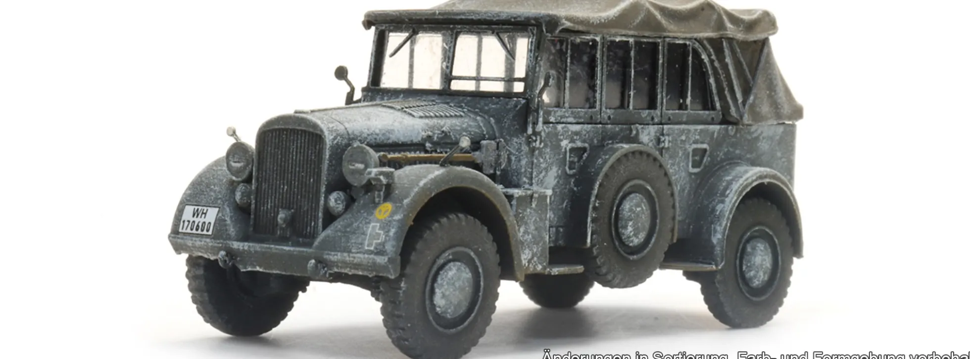 Artitec 6870763 Horch 901 Kfz 15 Winter | Militärmodell 1:87