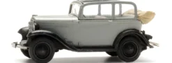 Artitec 312.047 Opel P4 - grau | Offenes Verdeck | Modellauto 1:120