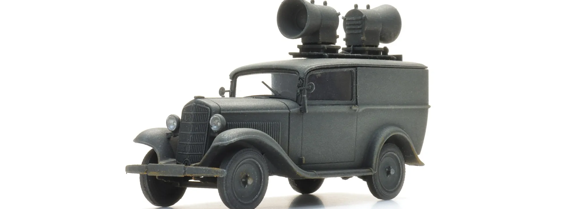 Artitec 1720031 Opel P4 Lautsprecherwagen | Militär Bausatz 1:72