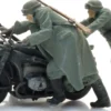 Artitec 6870750 Panne Zündapp mit Beiwagen + 2 Figuren | Militärmodell 1:87